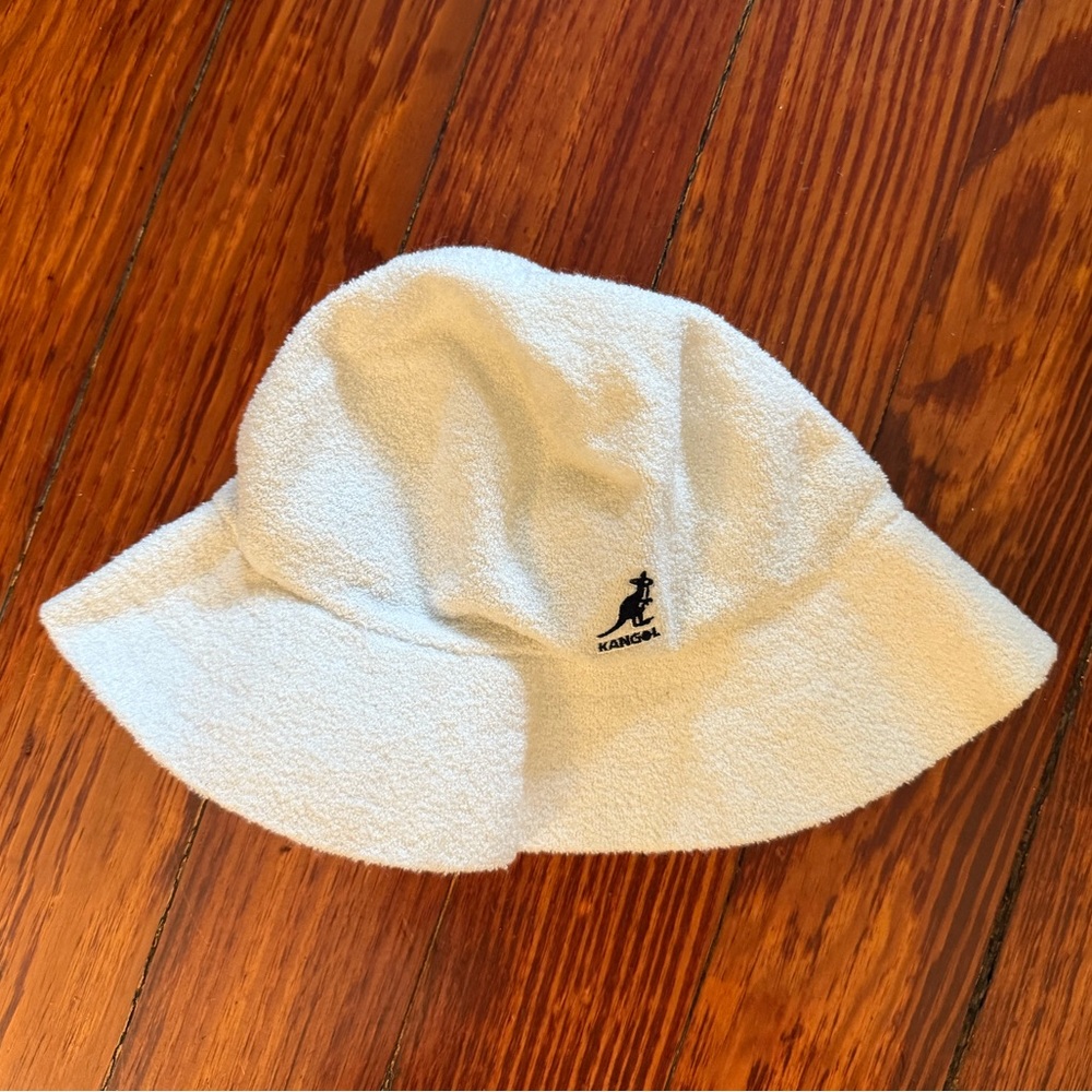 Kangol Kids Cream/Off white Bucket Hat